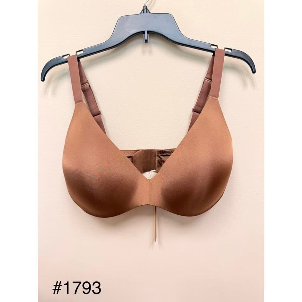 SKIMS WIRELESS FORM Push Up Plunge Bra - Jasper Size 38DDD NWT #1793